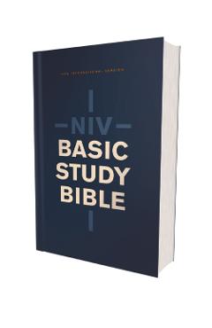 Niv, Basic Study Bible, Economy Edition, Paperback, Blue, Red Letter - Zondervan