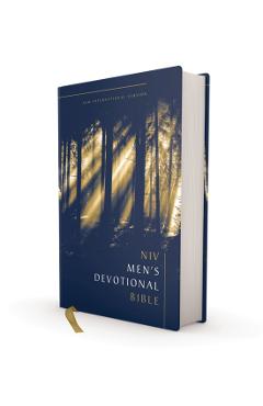 Niv, Men's Devotional Bible, Hardcover, Comfort Print - Zondervan