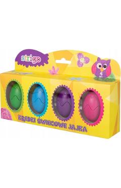 4 creioane cerate: Eggs 4 culori