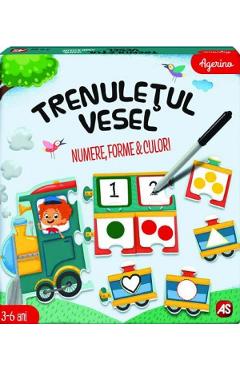 Trenuletul vesel Agerino: Numere, forme, culori