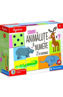 Domino Agerino: Animalute, numere