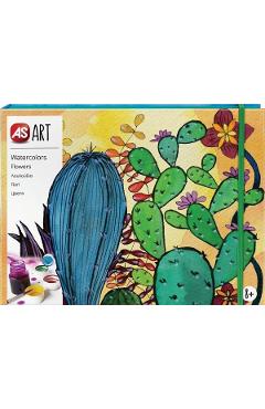 Set desen As Art acuarela. Flori