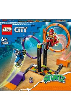 Lego City. Provocarea de cascadorii cu rotiri