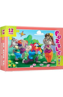 Puzzle 12. De ziua ta, mamica draga!