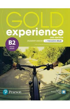 Gold Experience 2nd Edition B2 Student’s Book + Interactive Ebook – Kathryn Alevizos, Suzanne Gaynor, Megan Roderick 2nd imagine 2022