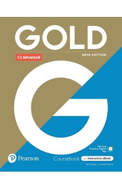 Gold New Edition C1 Advanced Coursebook + Interactive Ebook - Sally Burgess, Amanda Thomas