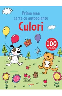 Culori. Prima mea carte cu autocolante