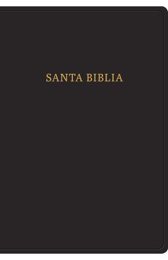Rvr 1960 Biblia Letra Súper Gigante, Negro Imitación Piel Con Índice - B&h Español Editorial
