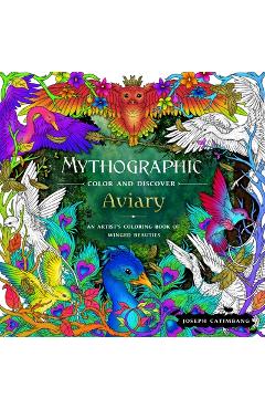 Mythographic Color and Discover: Aquatic: An Artist's Coloring Book of Underwater Illusions and Hidden Objects [Book]