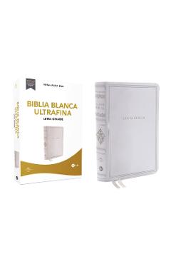 Biblia Reina-Valera 1960, Biblia Blanca, Ultrafina, Letra Grande. Bodas, Bautismo, Presentación/Dedicación Y Cumpleaños - Vida