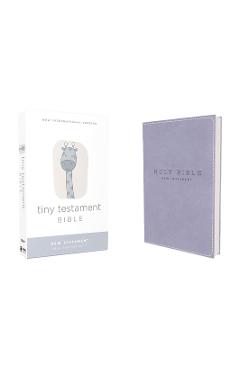 Niv, Tiny Testament Bible, New Testament, Leathersoft, Blue, Comfort Print - Zondervan