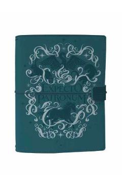Harry Potter: Expecto Patronum Traveler\'s Notebook Set: (Refillable Notebook) - Insights