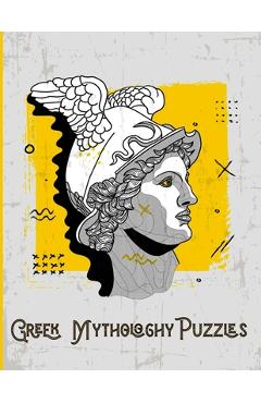 Greek Mythology Puzzles: Large Print Word Search and Complex Mazes ...