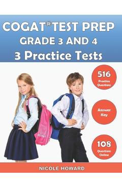 Cogat(r) Test Prep Grade 3 and 4: 2 Manuscripts, CogAT(R) Practice Book Grade 3, CogAT(R) Test Prep Grade 4, Level 9 and 10, Form 7, 516 Practice Ques - Albert Floyd