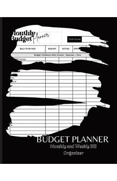 Budget Planner: Twelve Months Financial Organizer, Monthly and Weekly Budget Planner, Bill Payment, Expenses Tracker with Subscription - Jenebah