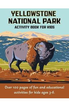 Yellowstone National Park Activity Book for Kids 3-6 - Wilderkind Books
