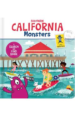 Southern California Monsters: A Search and Find Book - Anne Paradis