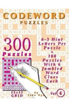 Codeword Puzzles: 300 Puzzles, Volume 4 - John Oga - Imagine 1