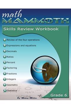 Math Mammoth Grade 6 Skills Review Workbook - Maria Miller