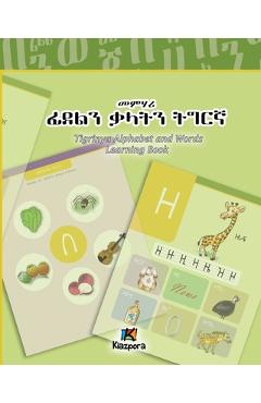 Tigrinya Alphabet and Words Workbook - Children\'s Book - Kiazpora Publication