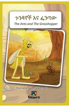 The Ants and The Grasshopper - Amharic Children\'s Book - Kiazpora