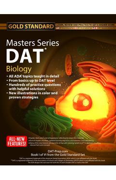 DAT Masters Series Biology: Comprehensive Preparation and Practice for the Dental Admission Test Biology by Gold Standard DAT - Brett Ferdinand