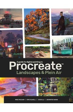 A Guide to Digital Painting in Procreate: Landscapes & Plein Air