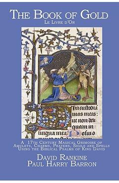 The Book of Gold: A 17th Century Magical Grimoire of Amulets, Charms, Prayers, Sigils and Spells Using the Biblical Psalms of King David - David Rankine
