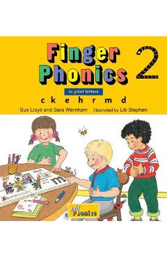Finger Phonics Book 2: In Print Letters (American English Edition) - Sara Wernham