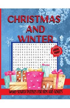 Christmas and Winter Word Search Puzzles for Kids and Adults: 60 Jumbo Word Search Puzzles, Activity Game for Kids and Adults - Jocky Books