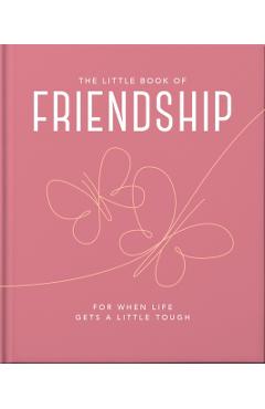 The Little Book of Friendship: For When Life Gets a Little Tough - Hippo! Orange