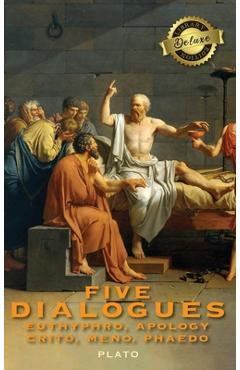 Five Dialogues: Euthyphro, Apology, Crito, Meno, Phaedo (Deluxe Library Edition) - Plato - Imagine 1
