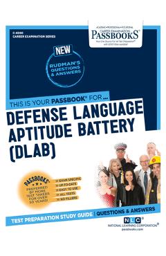 Defense Language Aptitude Battery (DLAB) (C-4090): Passbooks Study Guide - National Learning Corporation