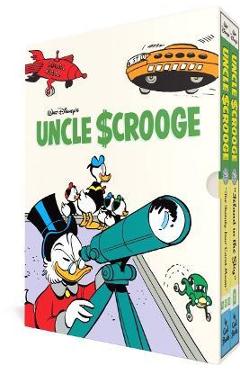 Walt Disney\'s Uncle Scrooge Gift Box Set the Twenty-Four Carat Moon & Island in the Sky: Vols 22 and 24 - Carl Barks