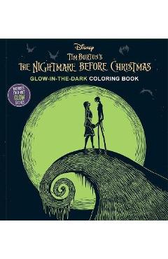 Disney: Tim Burton\'s the Nightmare Before Christmas Glow-In-The-Dark Coloring Book - Editors Of Thunder Bay Press