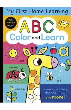 ABC Color and Learn: Letters, Counting, Shapes, Tracing, and More! - Tiger Tales