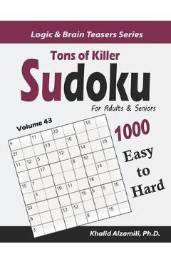 Killer Sudoku Puzzle Book for Adults: 200 Hard to Very Hard Puzzles 9x9  (Volume2) (Paperback)