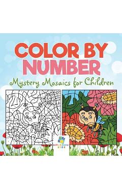 MyStery Color By Numbers Adults Coloring Book: Animal Stress Relieving  Patterns Color by Number Adult Coloring Book Mystery Color (Gift For Adult