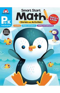 Smart Start: Math Stories and Activities, Prek Workbook - Evan-moor Corporation