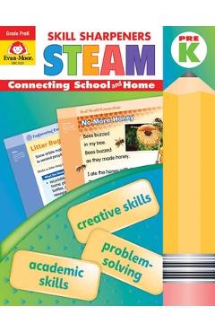 Skill Sharpeners: Steam, Prek Workbook - Evan-moor Corporation