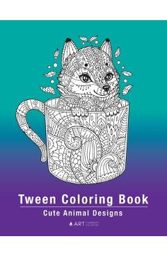 Coloring Book For Teens: Anti-Stress Designs Vol 1 - Art Therapy