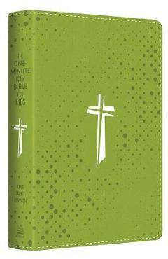 The One-Minute KJV Bible for Kids [Neon Green Cross] - Compiled By Barbour Staff