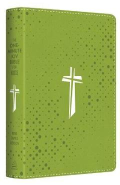 The One-Minute KJV Bible for Kids [Neon Green Cross] - Compiled By Barbour Staff