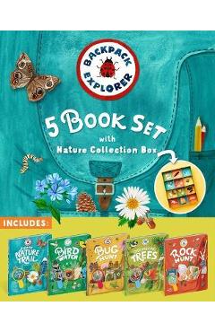 Backpack Explorer 5-Book Set with Nature Collection Box - Editors Of Storey Publishing
