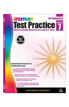 Spectrum Test Practice, Grade 7 - Spectrum