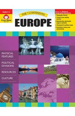 7 Continents: Europe, Grade 4 - 6 Teacher Resource - Evan-moor Corporation