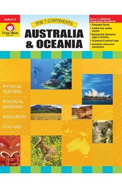 7 Continents: Australia and Oceania, Grade 4 - 6 Teacher Resource - Evan-moor Corporation