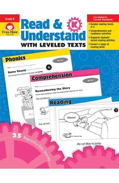 Read and Understand with Leveled Texts, Kindergarten Teacher Resource - Evan-moor Corporation