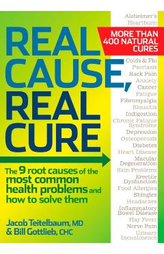 Real Cause, Real Cure: The 9 Root Causes of the Most Common Health Problems and How to Solve Them - Jacob Teitelbaum
