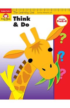 Learning Line: Think and Do, Prek - Kindergarten Workbook - Evan-moor Corporation